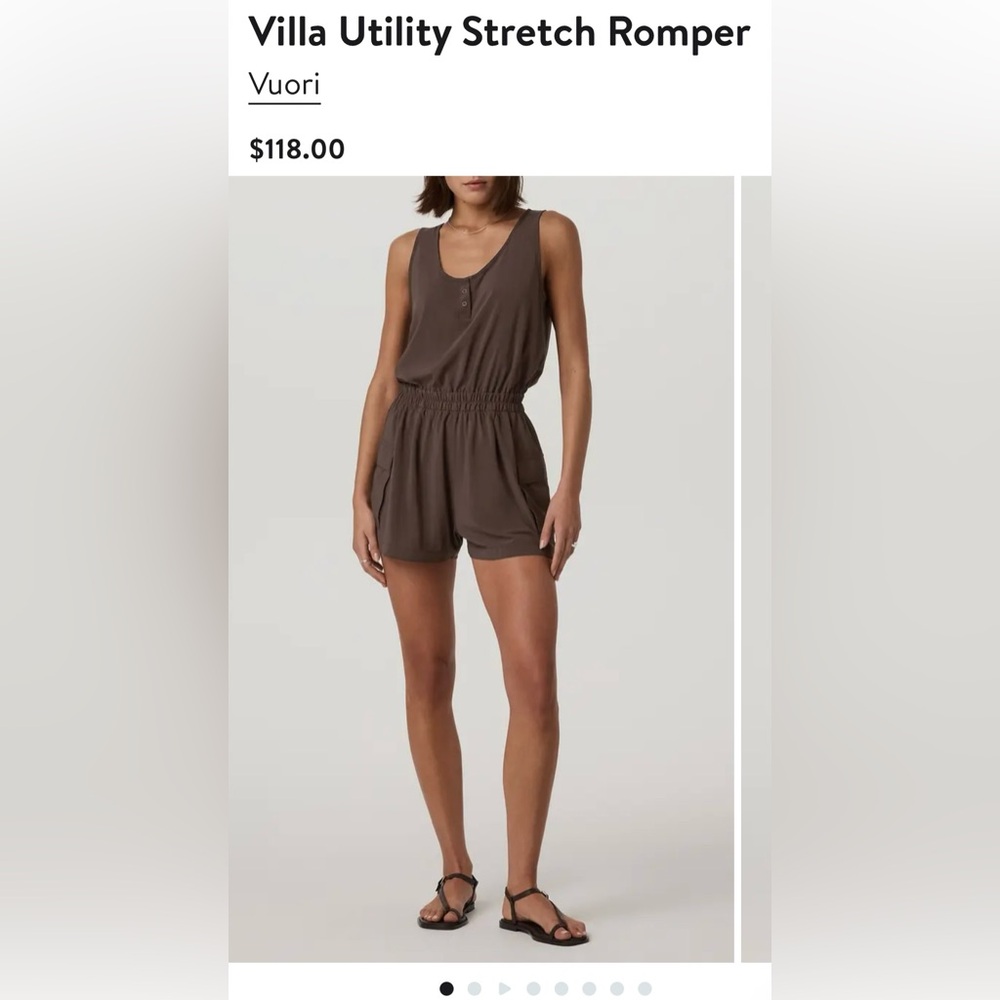 Vuori Utility stretch romper XS